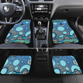 Gold Coast Titans Car Mats Aboriginal Dot Pattern - Rugby Mascot Heritage Pride