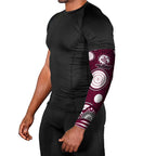 Manly Warringah Sea Eagles Arm Sleeves Aboriginal Dot Pattern - Rugby Mascot Heritage Pride