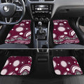 Manly Warringah Sea Eagles Car Mats Aboriginal Dot Pattern - Rugby Mascot Heritage Pride