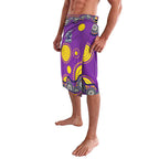 Melbourne Storm Lavalava Aboriginal Dot Pattern - Rugby Mascot Heritage Pride