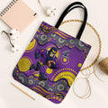 Melbourne Storm Tote Bag Aboriginal Dot Pattern - Rugby Mascot Heritage Pride