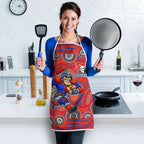 Newcastle Knights Apron Aboriginal Dot Pattern - Rugby Mascot Heritage Pride