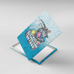 Personalized Cronulla Sutherland Sharks Canvas Wall Art Easter Mascot - Colorful Eggs Cartoon Style