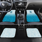 Personalized Cronulla Sutherland Sharks Car Mats Easter Mascot - Colorful Eggs Cartoon Style