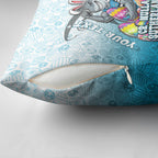 Personalized Cronulla Sutherland Sharks Pillow Cover Easter Mascot - Colorful Eggs Cartoon Style