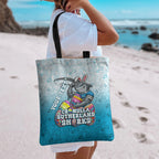Personalized Cronulla Sutherland Sharks Tote Bag Easter Mascot - Colorful Eggs Cartoon Style