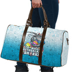 Personalized Cronulla Sutherland Sharks Travel Bag Easter Mascot - Colorful Eggs Cartoon Style