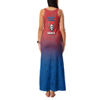Personalized Newcastle Knights Family Matching Tank Maxi Dress and Hawaiian Shirt Easter Mascot - Colorful Eggs Cartoon Style
