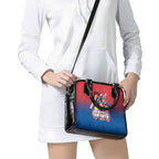 Personalized Newcastle Knights Shoulder Handbag Easter Mascot - Colorful Eggs Cartoon Style