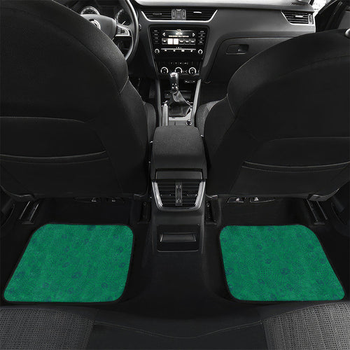 Personalized New Zealand Warriors Car Mats Easter Mascot - Colorful Eggs Cartoon Style