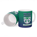 Personalized New Zealand Warriors Ceramic Mug Easter Mascot - Colorful Eggs Cartoon Style
