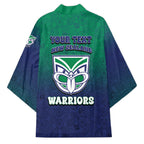 Personalized New Zealand Warriors Kimono Easter Mascot - Colorful Eggs Cartoon Style