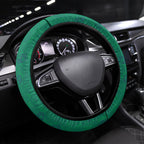 New Zealand Warriors Steering Wheel Cover Easter Mascot - Colorful Eggs Cartoon Style