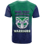 Personalized New Zealand Warriors T Shirt Easter Mascot - Colorful Eggs Cartoon Style