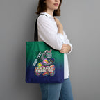 Personalized New Zealand Warriors Tote Bag Easter Mascot - Colorful Eggs Cartoon Style