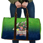 Personalized Canberra Raiders Travel Bag Easter Mascot - Colorful Eggs Cartoon Style