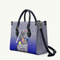 Personalized Canterbury-Bankstown Bulldogs Leather Bag Easter Mascot - Colorful Eggs Cartoon Style