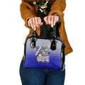 Personalized Canterbury-Bankstown Bulldogs Shoulder Handbag Easter Mascot - Colorful Eggs Cartoon Style