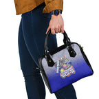Personalized Canterbury-Bankstown Bulldogs Shoulder Handbag Easter Mascot - Colorful Eggs Cartoon Style