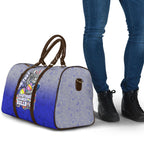Personalized Canterbury-Bankstown Bulldogs Travel Bag Easter Mascot - Colorful Eggs Cartoon Style