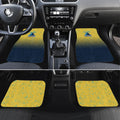 Personalized Gold Coast Titans Car Mats Easter Mascot - Colorful Eggs Cartoon Style