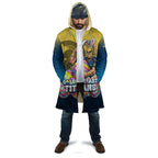 Personalized Gold Coast Titans Cloak Easter Mascot - Colorful Eggs Cartoon Style