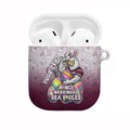 Personalized Manly Warringah Sea Eagles AirPods Case Easter Mascot - Colorful Eggs Cartoon Style