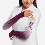 Personalized Manly Warringah Sea Eagles Arm Sleeves Easter Mascot - Colorful Eggs Cartoon Style