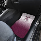Personalized Manly Warringah Sea Eagles Car Mats Easter Mascot - Colorful Eggs Cartoon Style