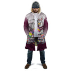 Personalized Manly Warringah Sea Eagles Cloak Easter Mascot - Colorful Eggs Cartoon Style