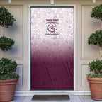 Personalized Manly Warringah Sea Eagles Door Cover Easter Mascot - Colorful Eggs Cartoon Style