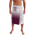 Personalized Manly Warringah Sea Eagles Lavalava Easter Mascot - Colorful Eggs Cartoon Style