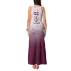 Personalized Manly Warringah Sea Eagles Tank Maxi Dress Easter Mascot - Colorful Eggs Cartoon Style