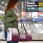 Personalized Manly Warringah Sea Eagles Travel Bag Easter Mascot - Colorful Eggs Cartoon Style
