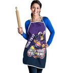 Personalized Melbourne Storm Apron Easter Mascot - Colorful Eggs Cartoon Style