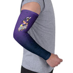 Personalized Melbourne Storm Arm Sleeves Easter Mascot - Colorful Eggs Cartoon Style