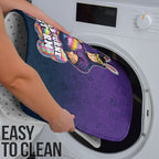 Personalized Melbourne Storm Bathroom Set Easter Mascot - Colorful Eggs Cartoon Style