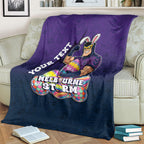 Personalized Melbourne Storm Blanket Easter Mascot - Colorful Eggs Cartoon Style