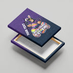 Personalized Melbourne Storm Canvas Wall Art Easter Mascot - Colorful Eggs Cartoon Style
