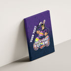 Personalized Melbourne Storm Canvas Wall Art Easter Mascot - Colorful Eggs Cartoon Style