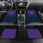Personalized Melbourne Storm Car Mats Easter Mascot - Colorful Eggs Cartoon Style