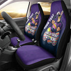 Personalized Melbourne Storm Car Seat Cover Easter Mascot - Colorful Eggs Cartoon Style