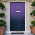 Personalized Melbourne Storm Door Cover Easter Mascot - Colorful Eggs Cartoon Style