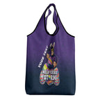 Personalized Melbourne Storm Grocery Bag Easter Mascot - Colorful Eggs Cartoon Style