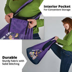 Personalized Melbourne Storm Grocery Bag Easter Mascot - Colorful Eggs Cartoon Style