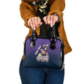 Personalized Melbourne Storm Shoulder Handbag Easter Mascot - Colorful Eggs Cartoon Style