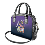 Personalized Melbourne Storm Shoulder Handbag Easter Mascot - Colorful Eggs Cartoon Style