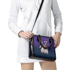 Personalized Melbourne Storm Shoulder Handbag Easter Mascot - Colorful Eggs Cartoon Style