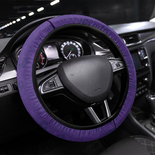 Melbourne Storm Steering Wheel Cover Easter Mascot - Colorful Eggs Cartoon Style
