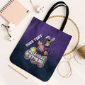 Personalized Melbourne Storm Tote Bag Easter Mascot - Colorful Eggs Cartoon Style